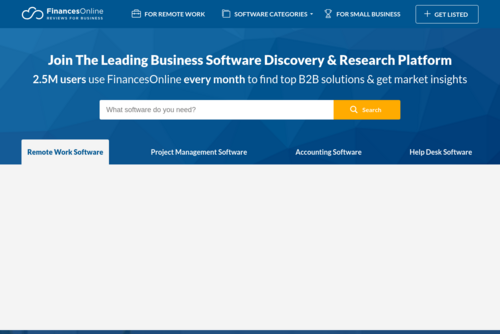 Top 15 CRM Software for Enterprises: Analysis of Leading Systems - https://financesonline.com