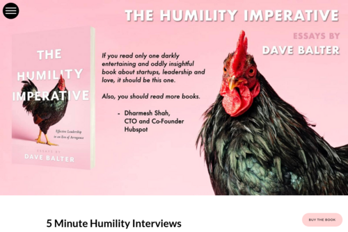 100 Days of Humility  - http://www.humilityimperative.com