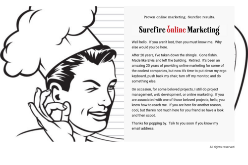 An effective and affordable Blog promotion service  - http://www.surefireonlinemarketing.com