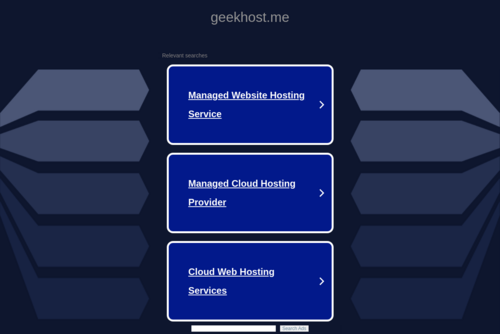Choosing A Suitable Small Business Hosting Service  - http://geekhost.me