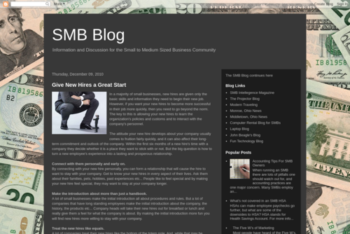 SMB Blog: How sales can help finance in your small business - http://smbblog.blogspot.com