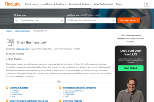 Do I Need a Business Lawyer for My Small Business? - http://smallbusiness.findlaw.com