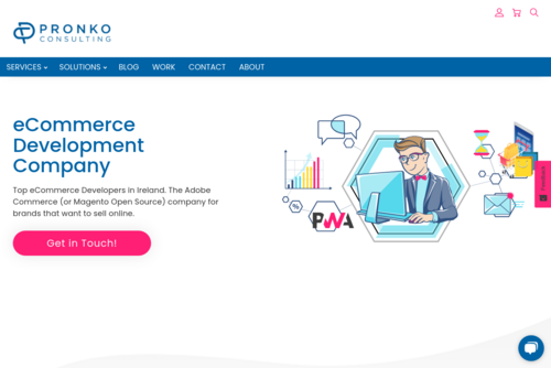 Top 21 Best E-commerce Platforms for Online Businesses in 2019  - https://www.pronkoconsulting.com