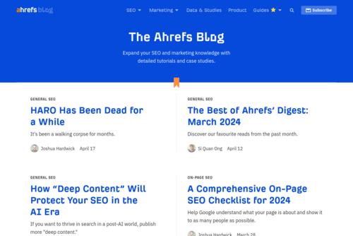 Best Link Building Strategies that Don't Require Content - http://blog.ahrefs.com