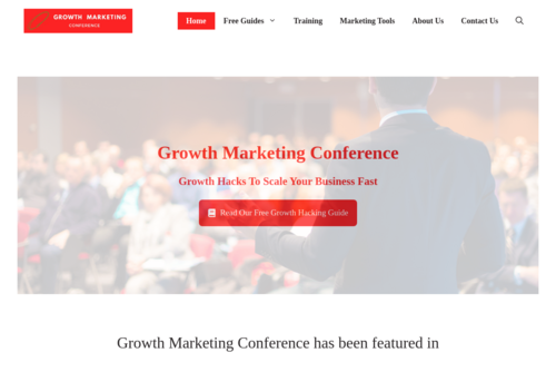 Marketing Tips That You Should Know From 9 Growth Hacking Experts  - https://growthmarketingconf.com
