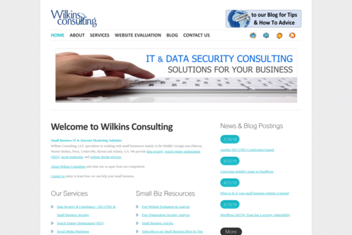 5 Step Data Security Plan for Small Businesses - http://www.wilkins-consulting.com