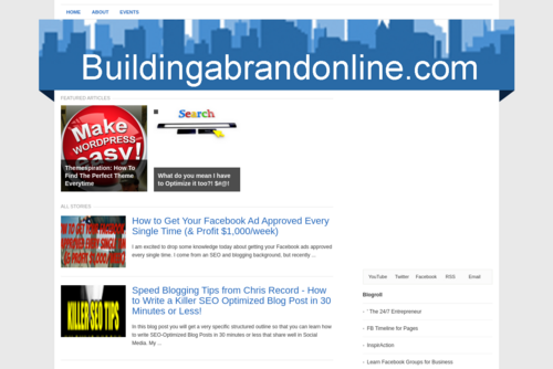 3 Most Important Blogging Tips - http://buildingabrandonline.com