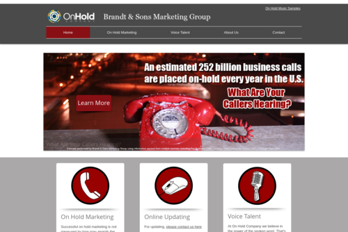 On Hold Marketing vs. On Hold Advertising - http://brandtsons.com
