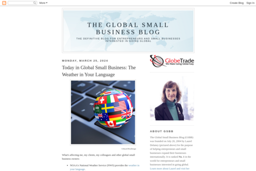 The Global Small Business Blog: Small Businesses Doing Cross Border Business in 2013 - http://www.globalsmallbusinessblog.com