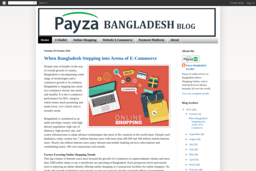 Why online shopping is witnessing rapid growth in Bangladesh - http://bangladeshpayzaewallet-bd.blogspot.com