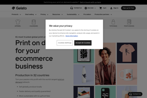Shopify Print on Demand: How to Start a POD Store with Shopify - https://www.gelato.com