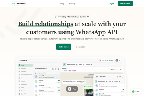How Data Analysts Can Leverage WhatsApp Business API for Efficient Collaboration - https://doubletick.io