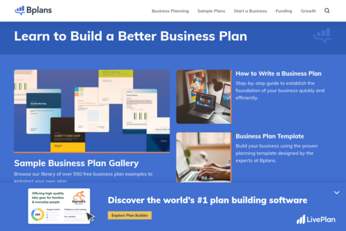 Build a Business Not a Job. - http://upandrunning.bplans.com