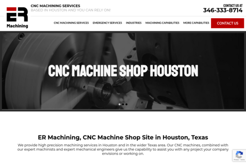 Best CNC & Precision Shops in Houston Texas - https://www.ermachining.com
