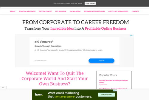 How I Doubled My Email Open Rate Using A Few Simple Tweaks - From Corporate To Career Freedom - http://www.fromcorporatetocareerfreedom.com
