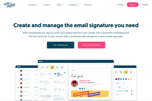 63 of the Best Online Sales and Marketing Tools for Startups - WiseStamp for Business - http://www.wisestamp.com