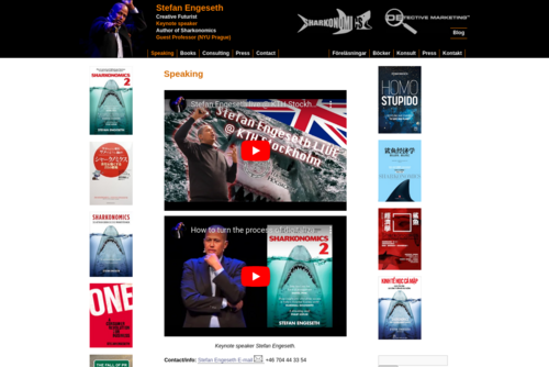 Stefan Engeseth speaker at BIMobject LIVe 2017 with a powerful Sharkonomics message - http://www.detectivemarketing.com