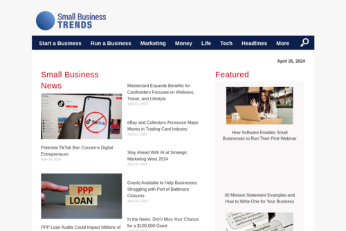 Introducing the Small Business Trends Publisher Channel - http://smallbiztrends.com