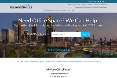 3 Reasons To Adopt An Open Office Space Design - https://www.officefinder.com
