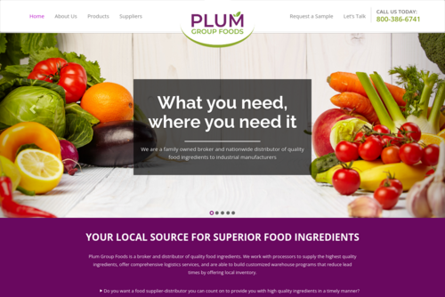 The Best Food Ingredient Suppliers In USA - Plum Group Foods - https://www.plumgroupfoods.com